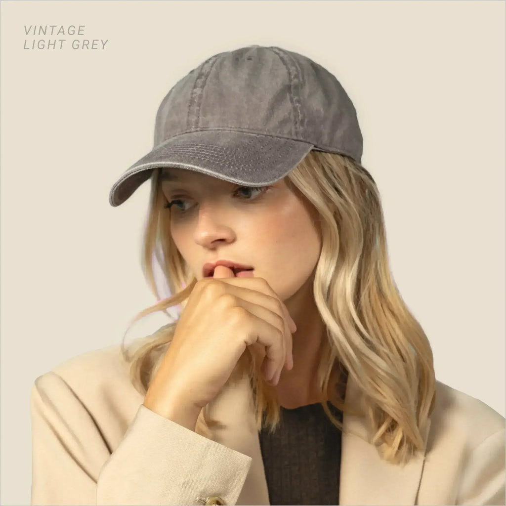 Classic Pigment Dyed Cap For Women | Femstylo