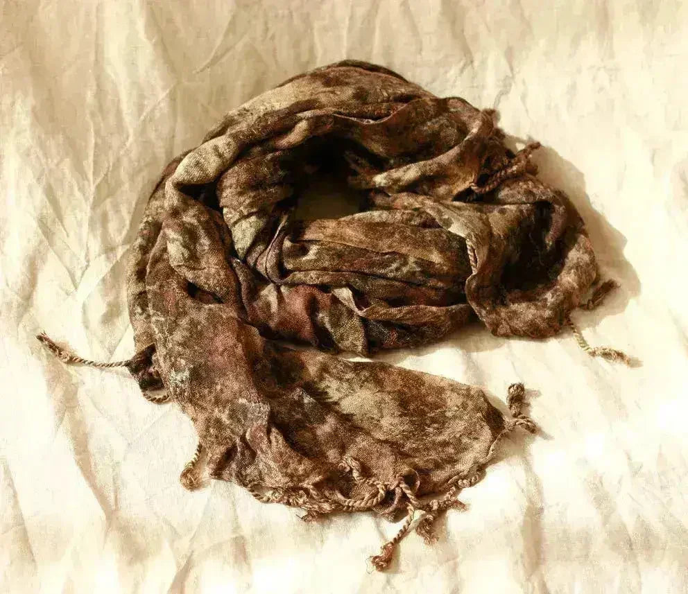 Marfa Handwoven Cotton Scarf