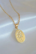 “Bouquet de Roses” 24K Classy Floral Necklace