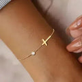 Faith based cross bracelet / anklet | Femstylo