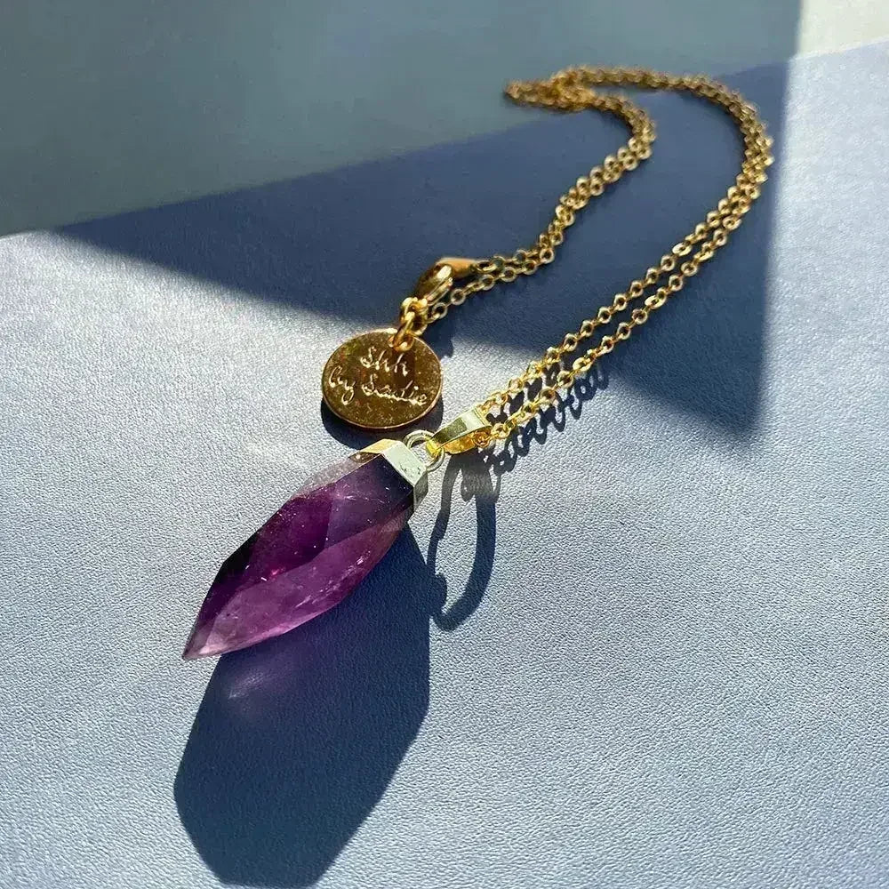 Glow Necklace - Crystal Quartz / Rose Quartz / Amethyst