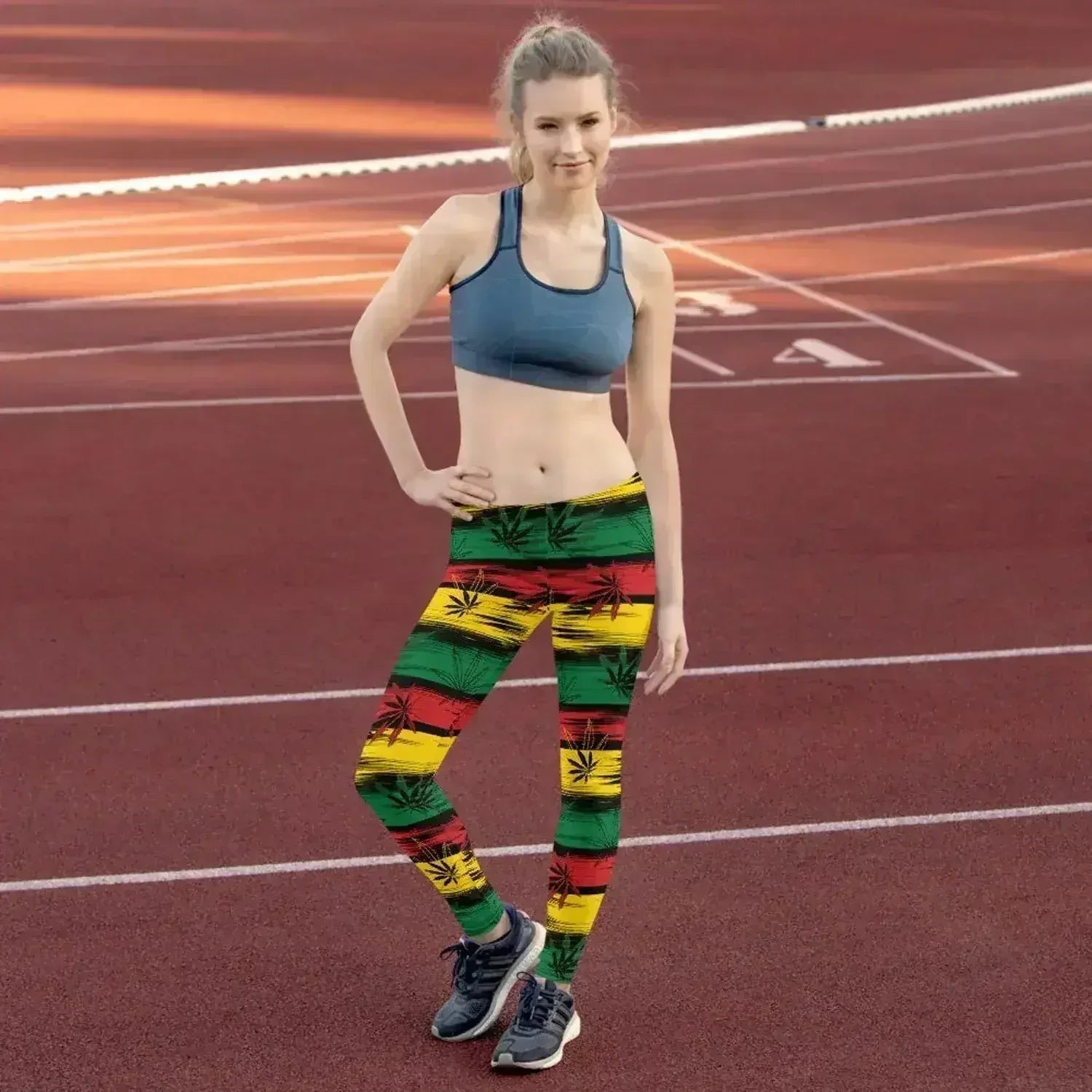 Womens Reggae and Cannabis Leggings