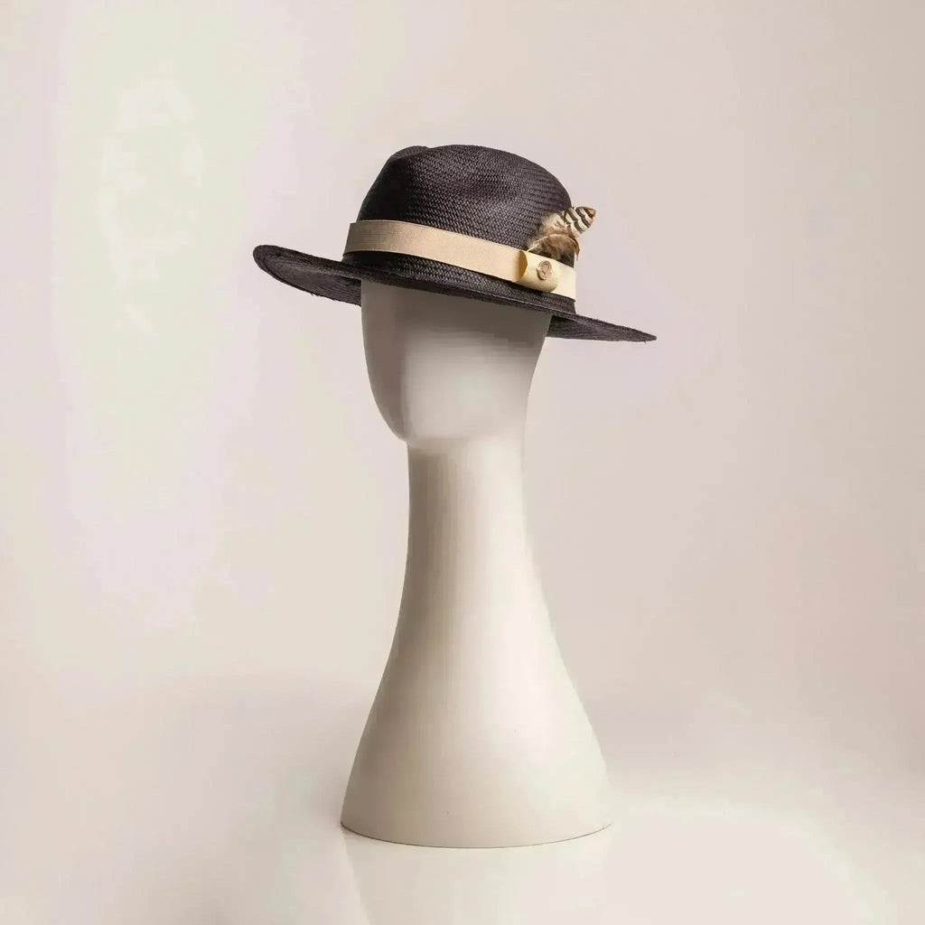 Handwoven Panama Hat - Ecuadorian Fino Straw Fedora - Unisex Luxury