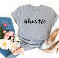 Hustle Printed Women T-Shirt | Premium Cotton | Bella Canvas