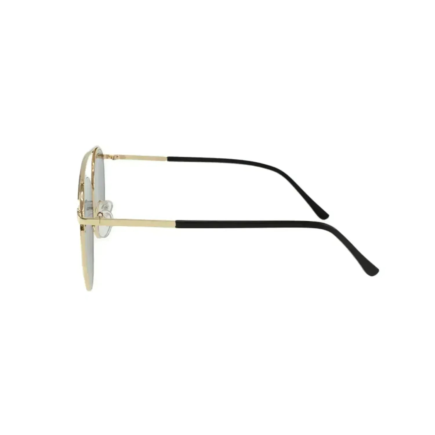 Jase New York Lincoln Sunglasses – Smoke Aviators with Brow Bar