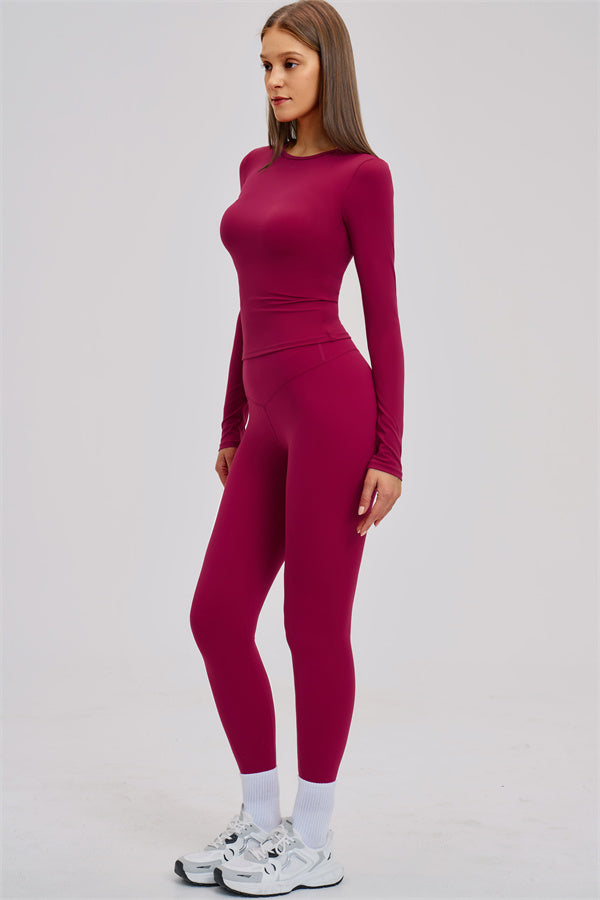 The Dynamic Long Sleeve T-shirt Leggings 2-Piece Set