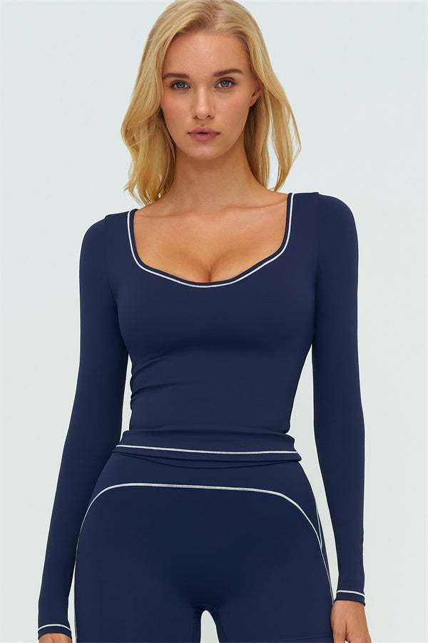 The Amara Long Sleeve T-shirt Flared Leggings 2-Piece Set