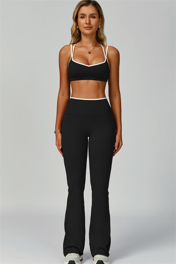 The Quest Sports Bra Flared Leggings 2-Piece Set