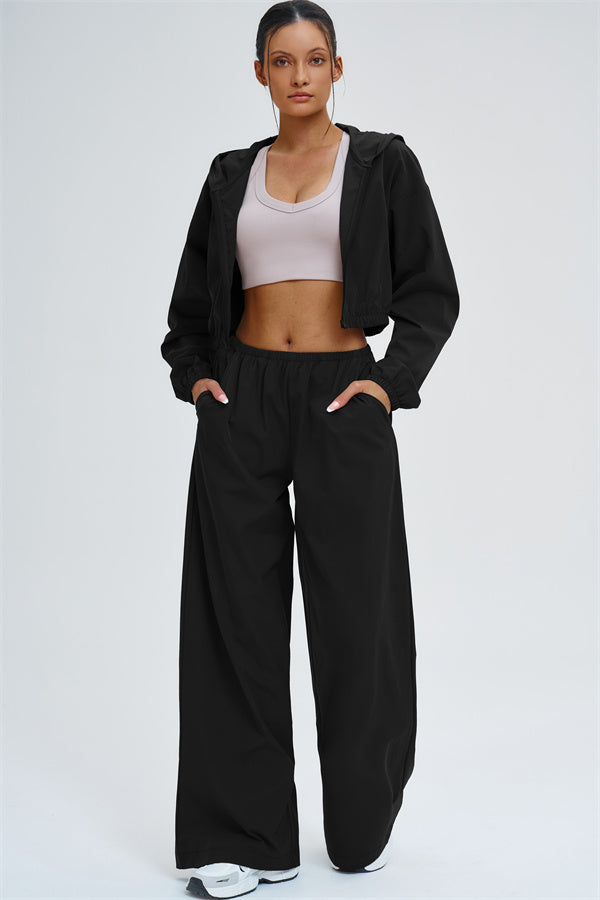 The Svelte UV protection Crop Hoodie