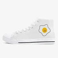 Jacki Easlick Lux Egg Classic High-Top Canvas Sneakers - White/Black
