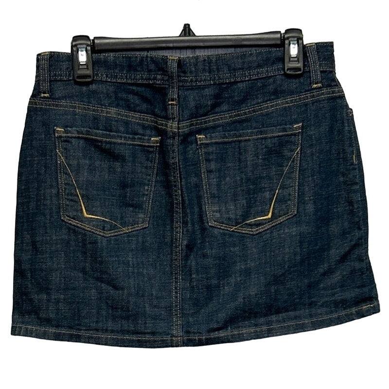 2008 Gap Jeans Womens Size 6 Stretch Cotton Dark Wash Denim Jean Pencil Skirt