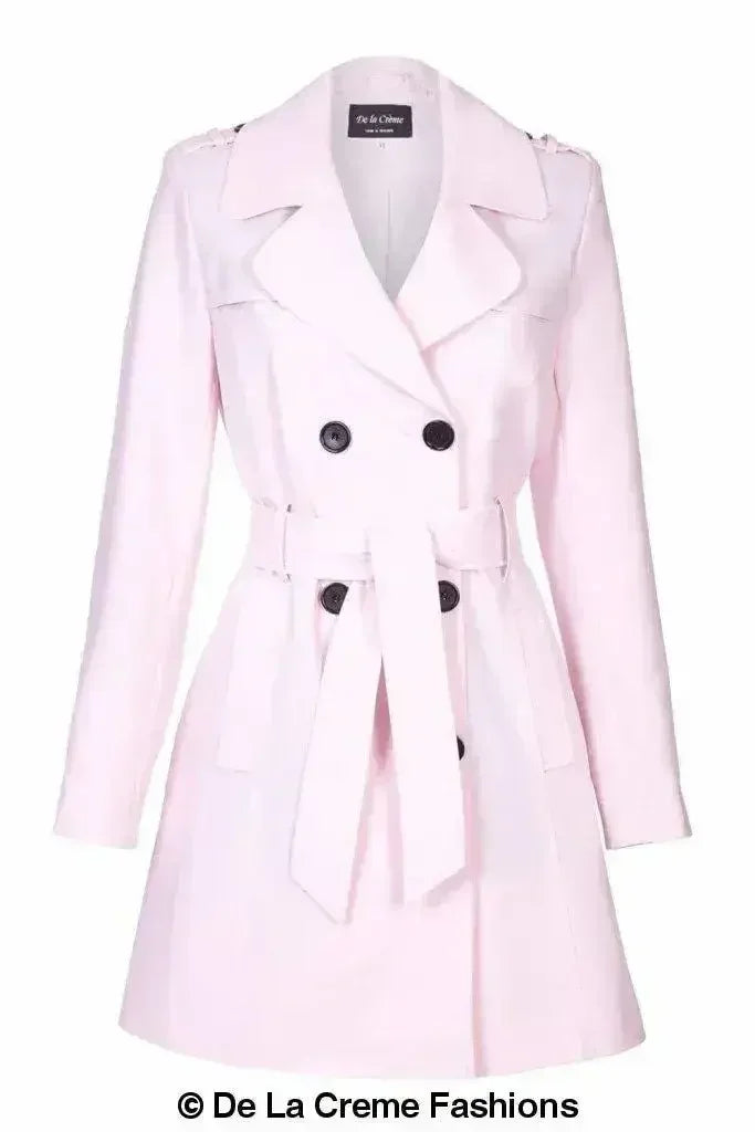 Spring/Summer Military Double Breasted Trench Coat (9049-SP)