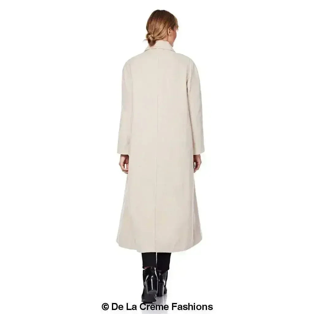 Plus Size Wool Cashmere Coat - Curve Inclusive | Femstylo