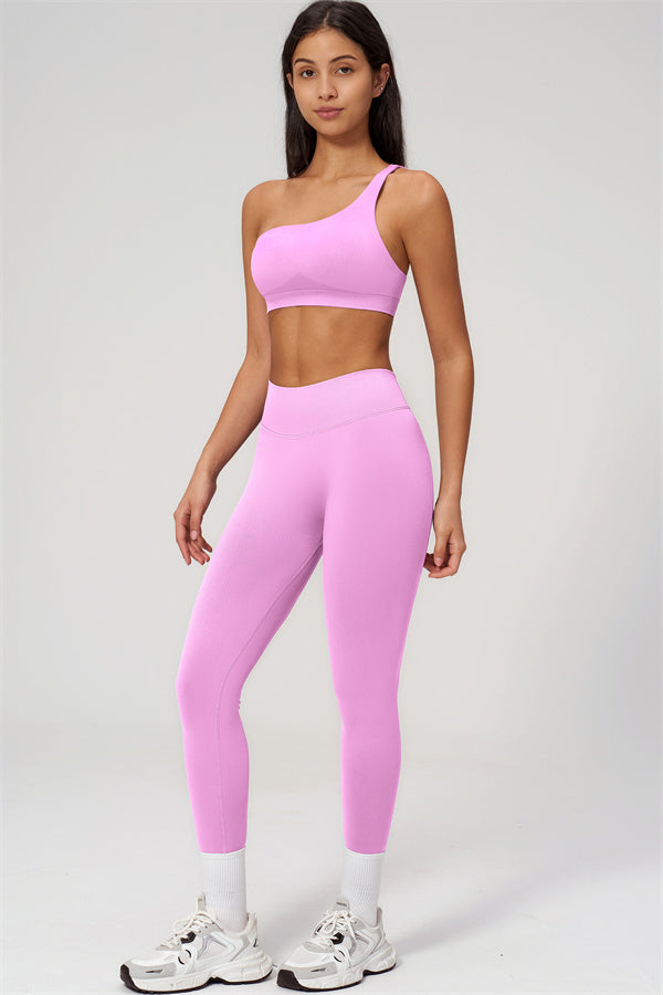 The Empower One-Shoulder Sports Bra