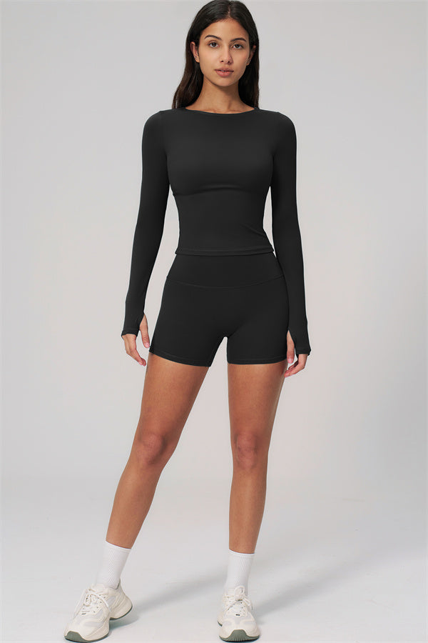 The Rapture Long Sleeve T-shirt Shorts 2-Piece Set