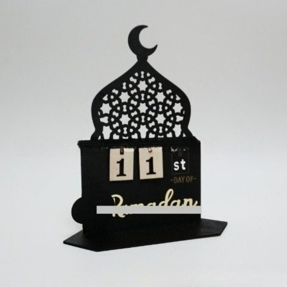 DIY Wooden Star & Moon Countdown Calendar (MAC337）