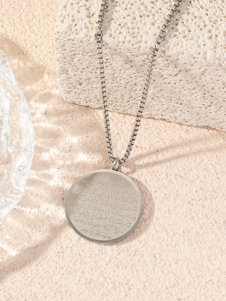 Double-Sided Titanium Steel Necklace(MAC224)(WITH GIFT BOX)