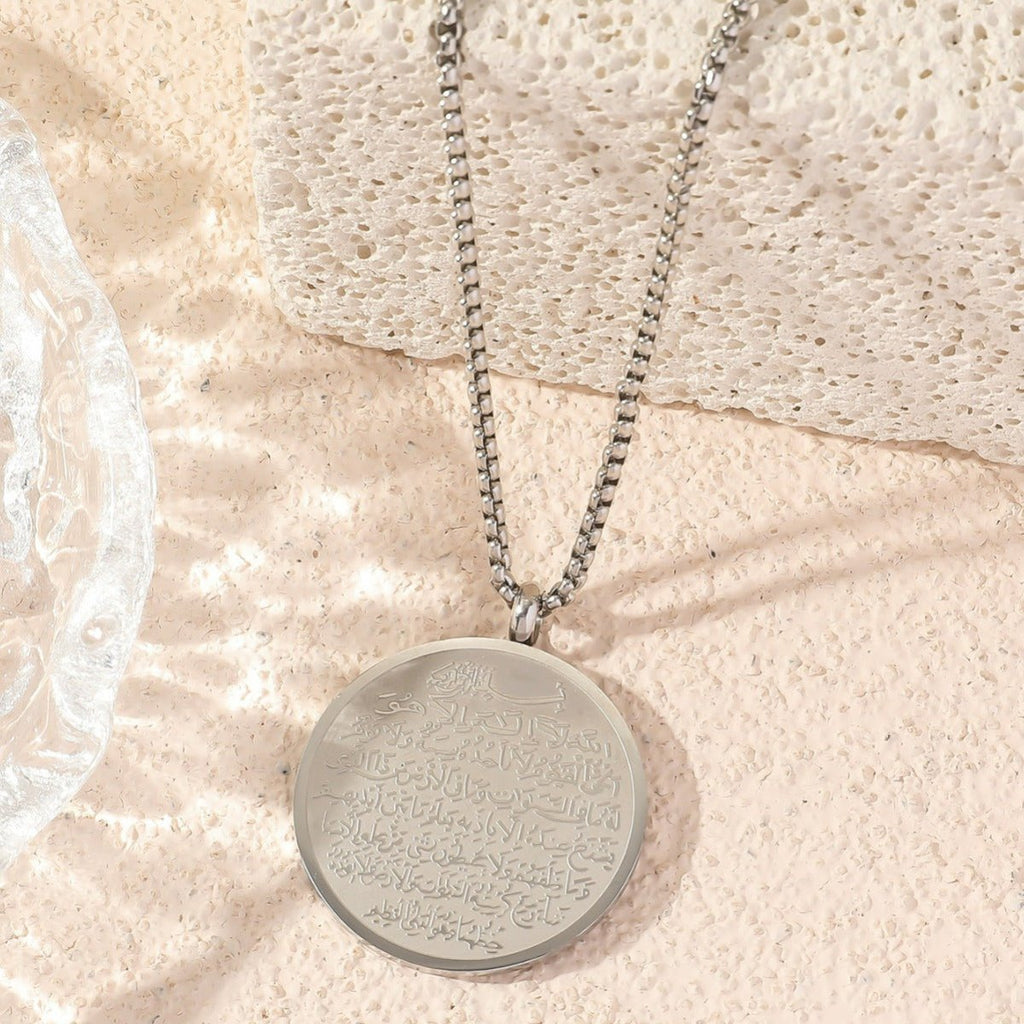 Double-Sided Titanium Steel Necklace(MAC224)(WITH GIFT BOX)