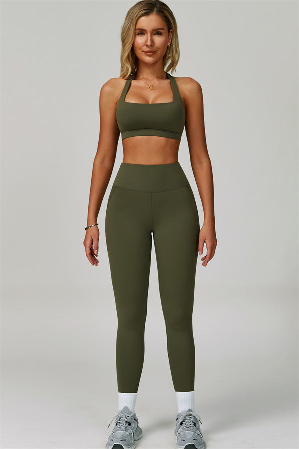 The Bold Halter Sports Bra