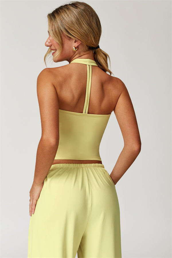 The Sprint Halter Tank Top