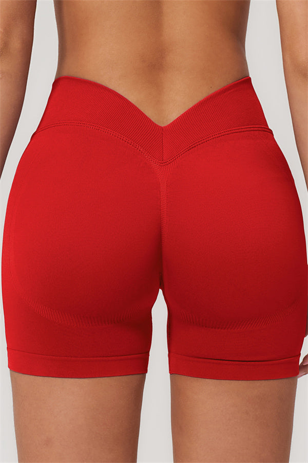 The Empower One-Shoulder Sports Bra Shorts 2-Piece Set
