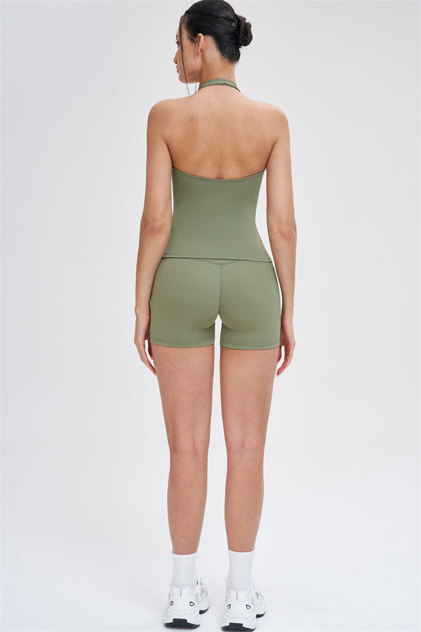 The Stride Crop Top Isabella Shorts 2-Piece Set