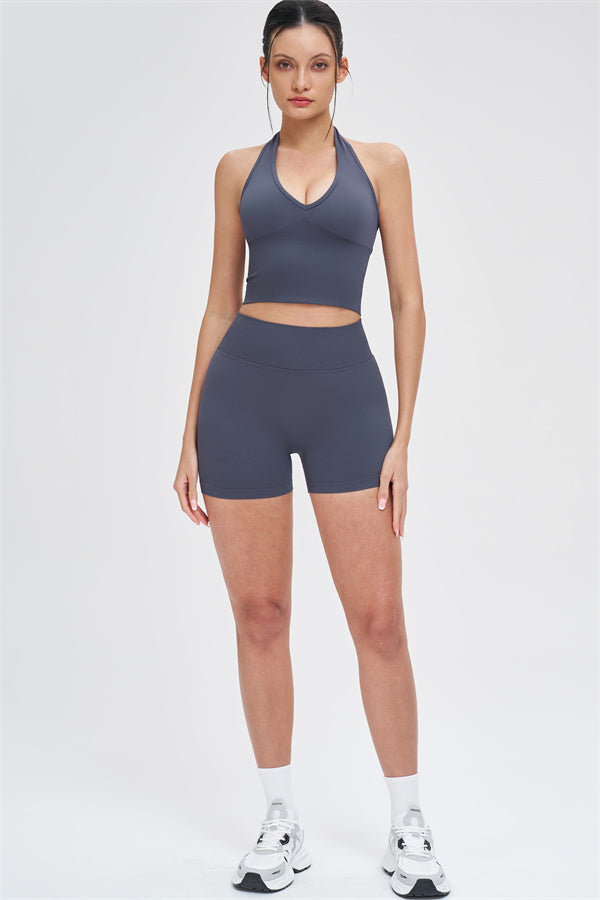 The Whim Sports Bra Shorts 2-Piece Set