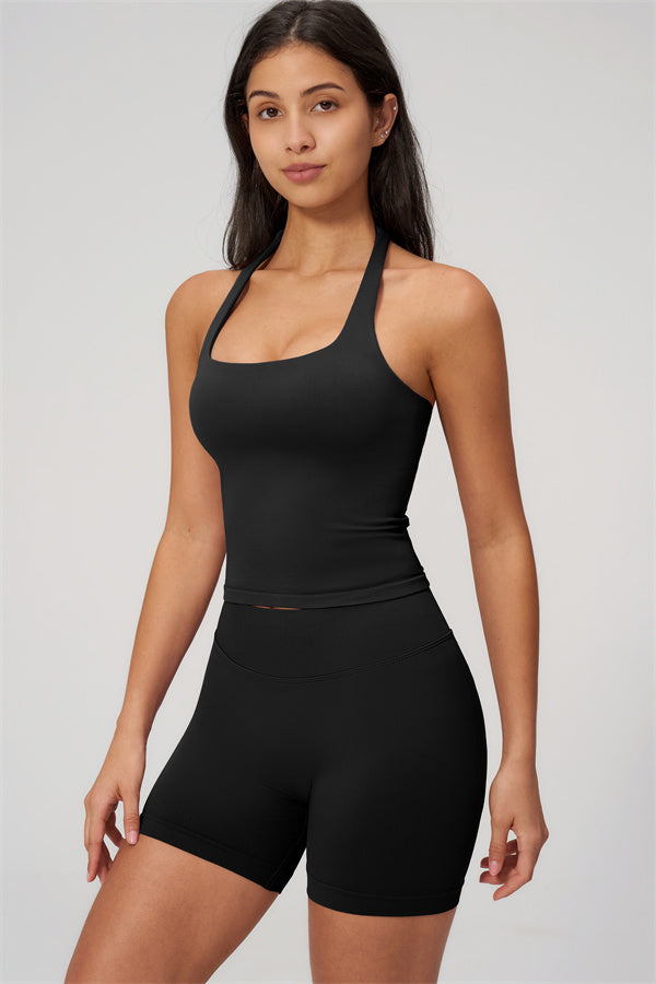 The Empower Halter Crop Top
