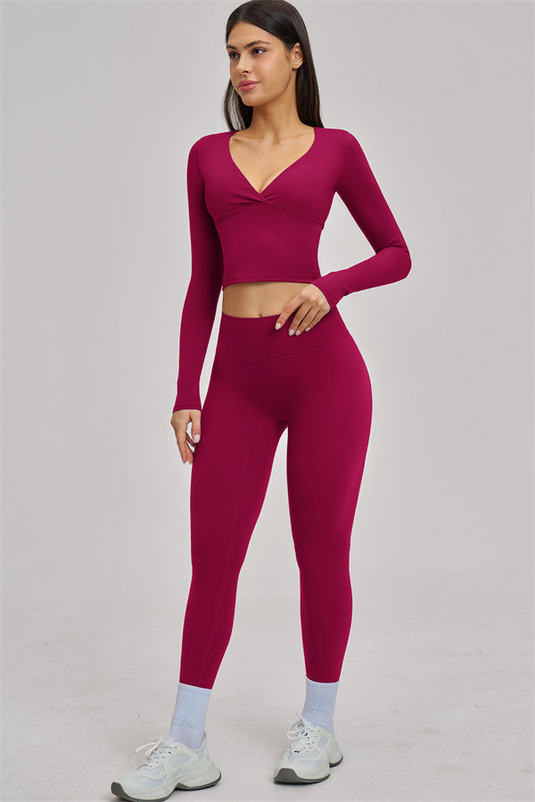 The Swoon Long Sleeve Crop top