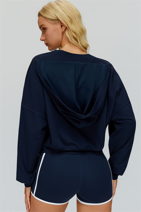 The Whisper V-Neck Hoodie