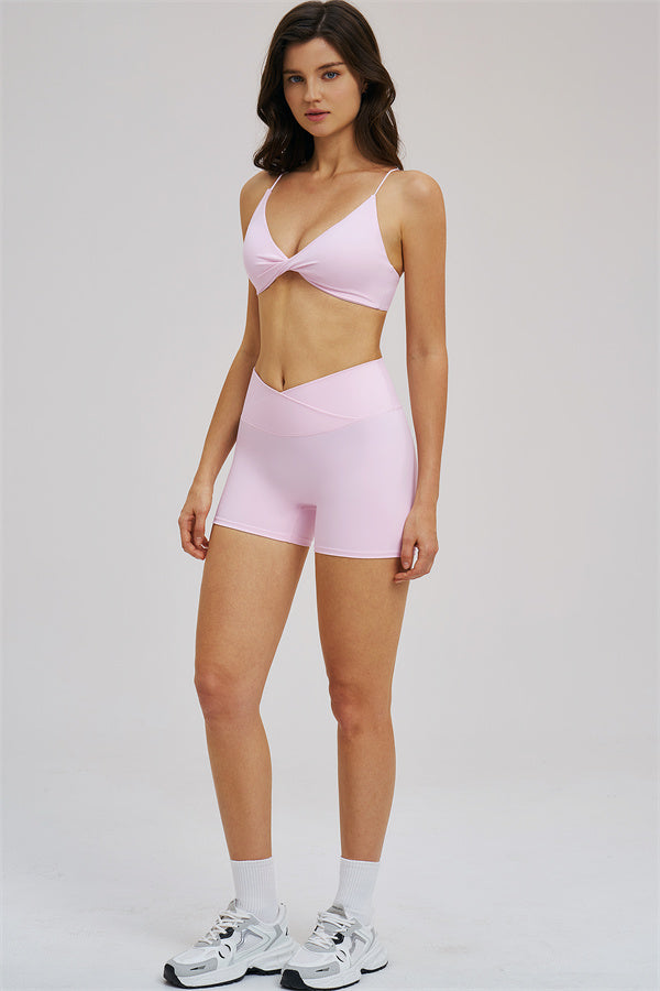 The Mosaic Sports Bra Shorts 2-Piece Set