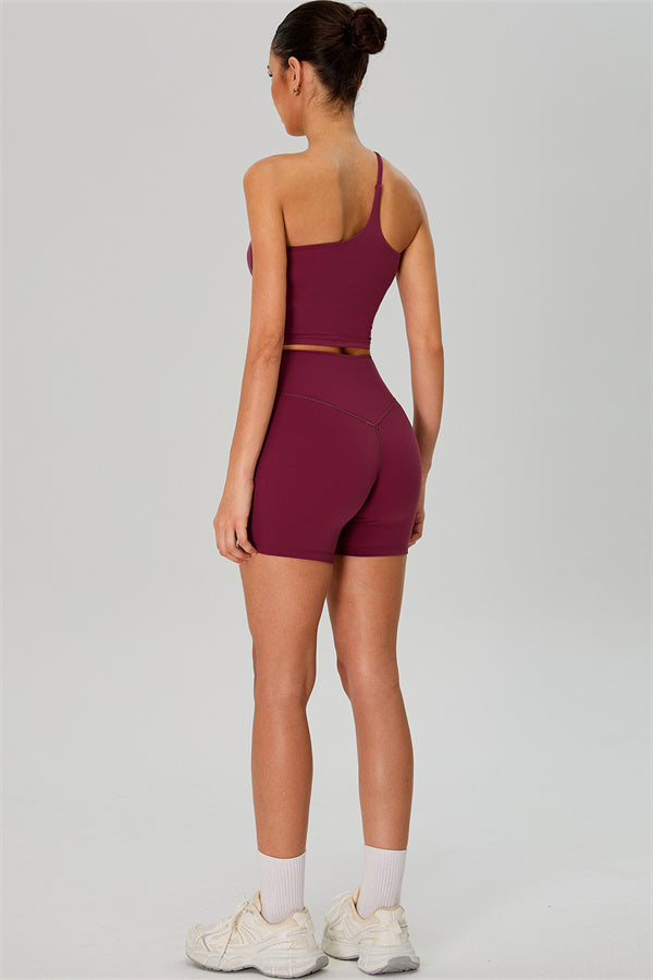 The Jewel One-Shoulder Crop Top