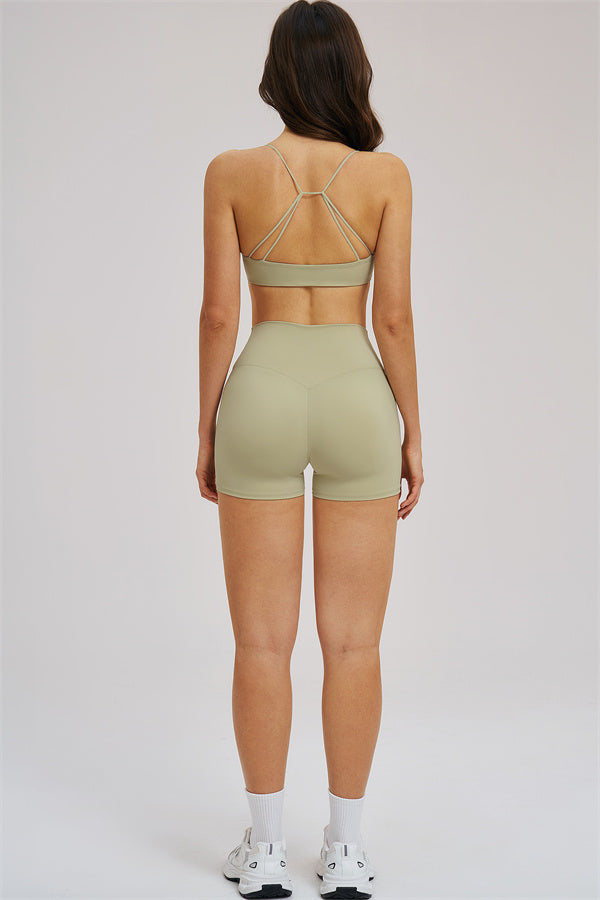 The Mosaic Sports Bra Shorts 2-Piece Set