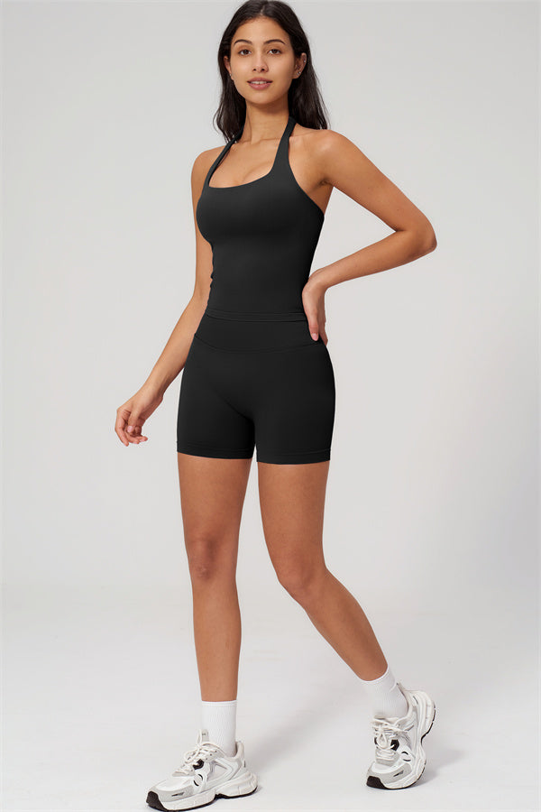 The Empower Halter Crop Top