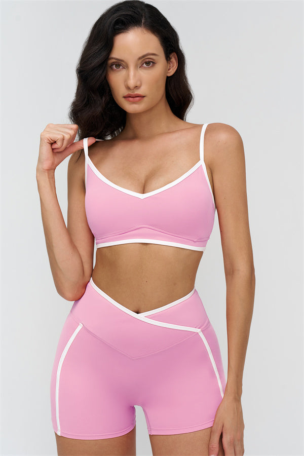 The Crave Contrast Sports Bra