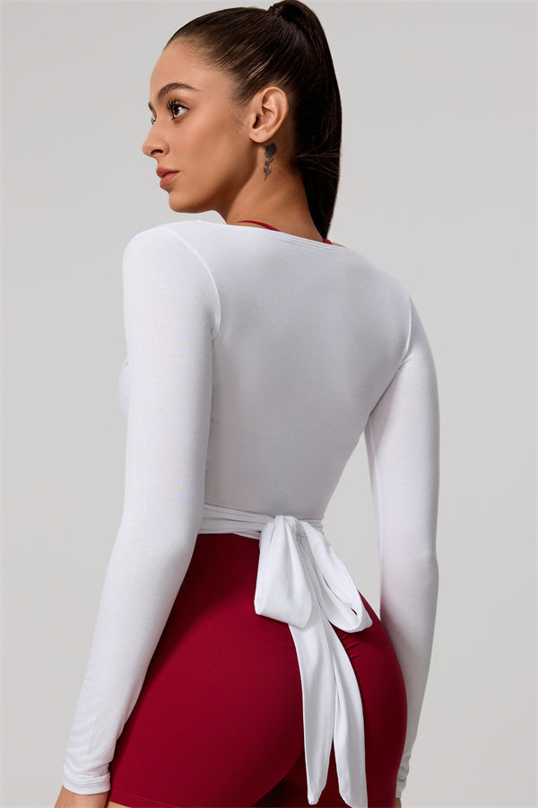 The Lively Long Sleeve Crop Top