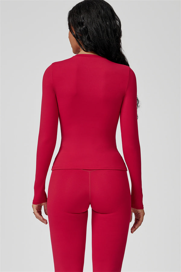 The Oasis Long Sleeve T-shirt Flared Leggings 2-Piece Set