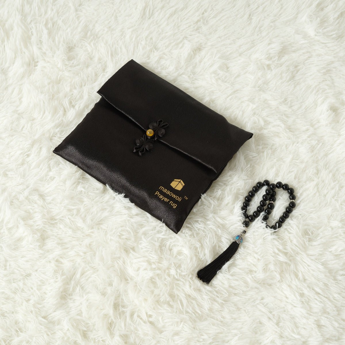 Eco-Friendly elegant Prayer Mat & Tasbeeh sets(MR066)