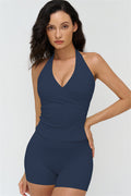 The Stride Crop Top Shorts 2-Piece Set