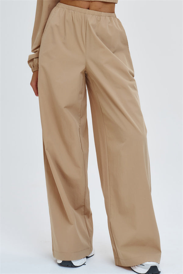 The Svelte UV protection Crop Hoodie Sweatpants 2-Piece Set