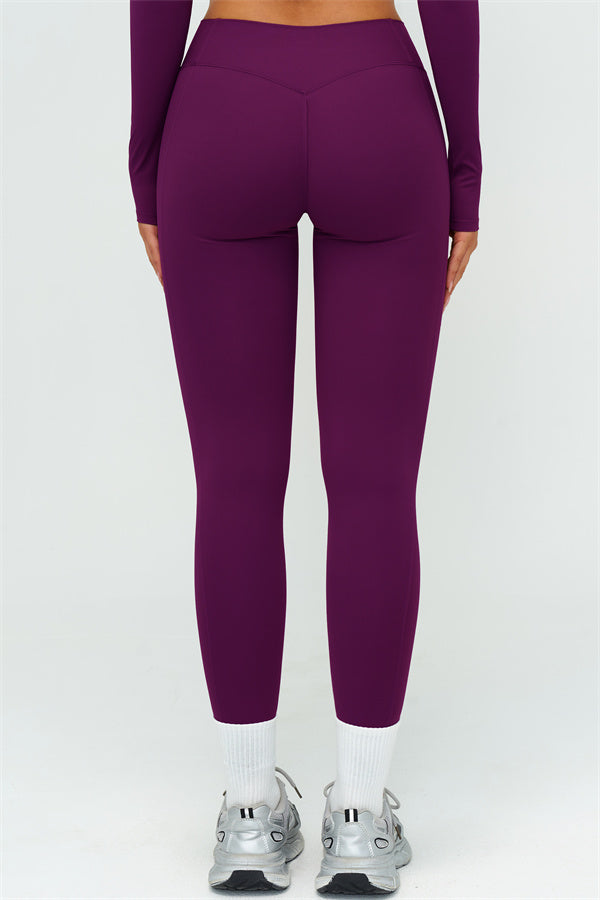 The Lushness V-Back Sports Bra Leggings 2-Piece Set
