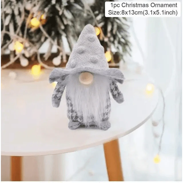 Elegance Christmas Faceless Doll Merry Christmas Decorations For Home Cristmas Ornament New Year Gift