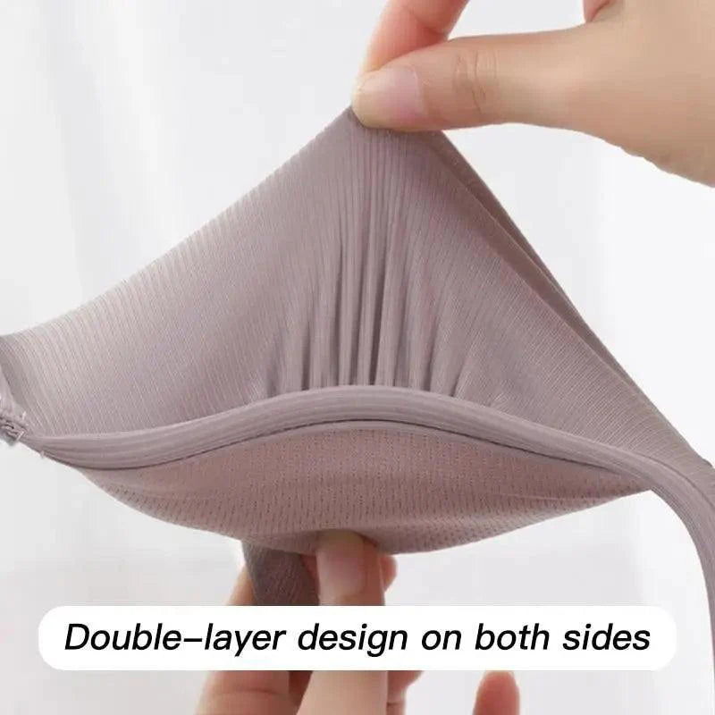 Elegance Seamless Bras for Women Push Up Bras No Wire Brassiere A B Cup Underwear Sexy Bra Three Quarters(3/4 Cup) Bras For Ladies