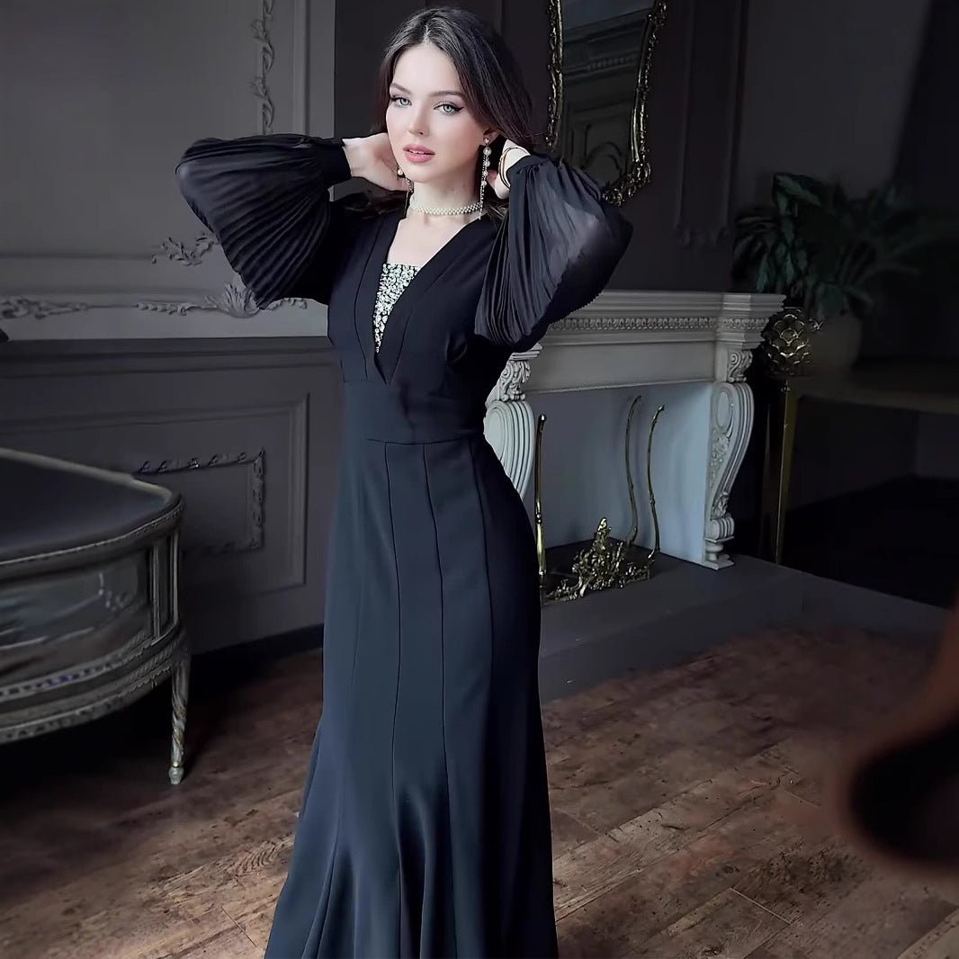 Elegant Empire Waist Formal Dress(MS340)