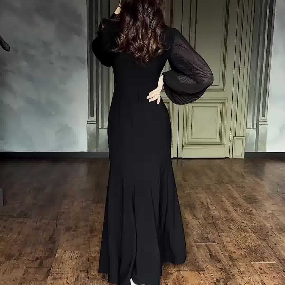 Elegant Empire Waist Formal Dress(MS340)