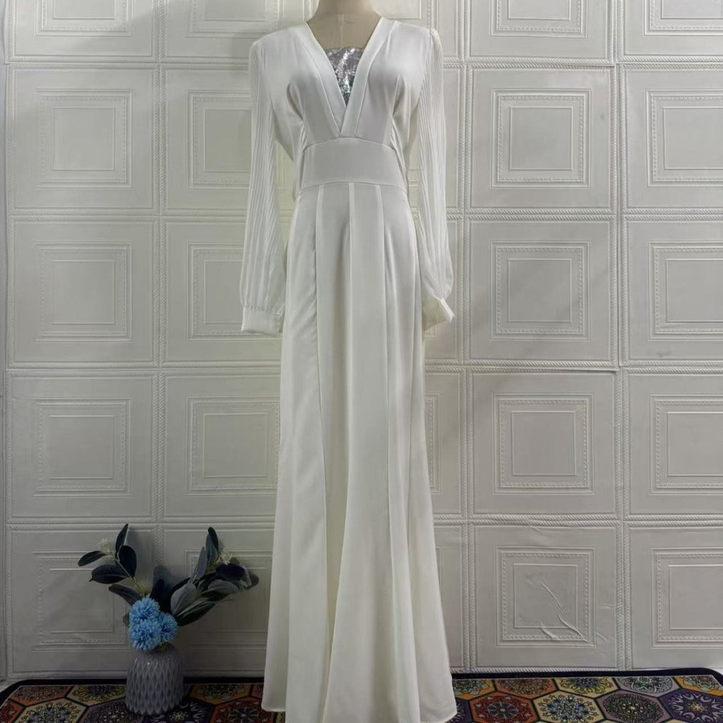 Elegant Empire Waist Formal Dress(MS340)