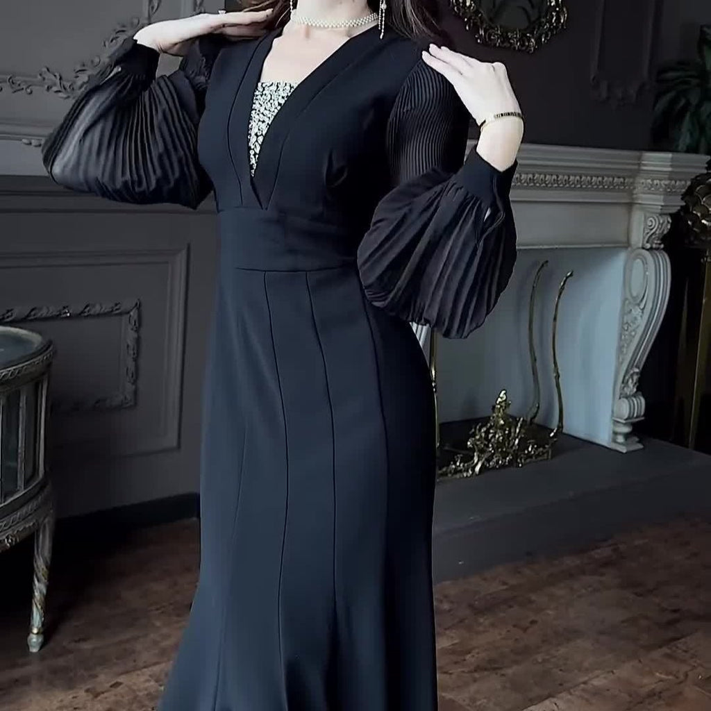 Elegant Empire Waist Formal Dress(MS340)