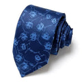 Elegant Fashion Flower Classic Design Neckties For Men Business Formal Suit Office Men Necktie Modern Patterned Formal Ties College Tuxedo Floral Tie