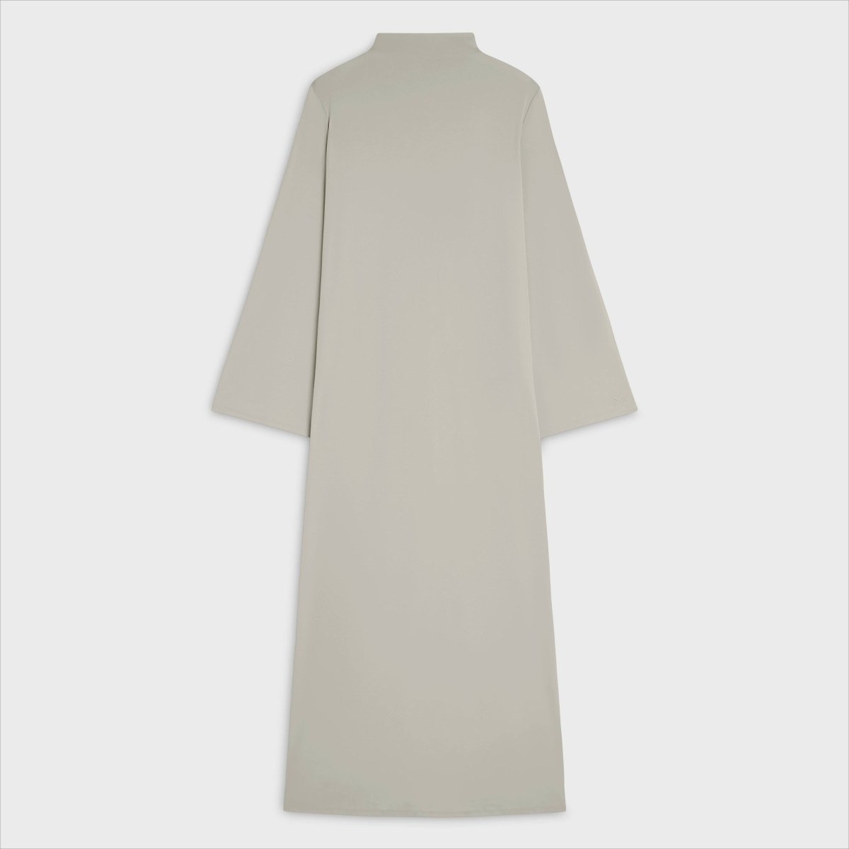 Elegant Half-Turtleneck Pullover Maxi Dress | Loose Fit Solid Color Dress with Hidden Pockets(MA313)