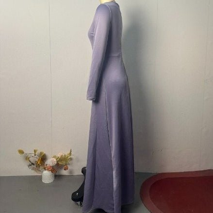 Elegant Long Sleeve Modest Gown(MS297)